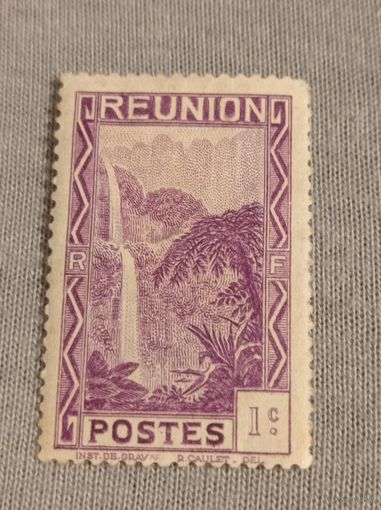 Французский Реюньон 1933 . Местные пейзажи. 1с