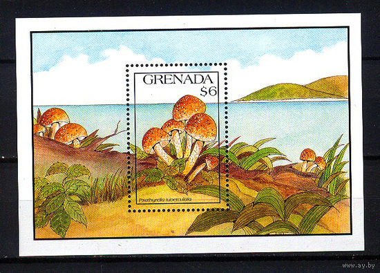 1991 Гренада. Грибы