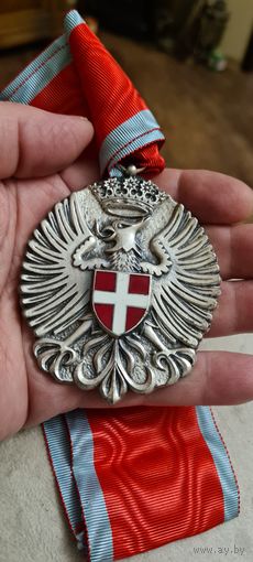 Большой шейный орден медаль орёл эмаль Франция Савойских рыцарей