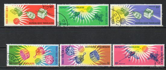 Космос Спутники Того 1964 год серия из 6 марок