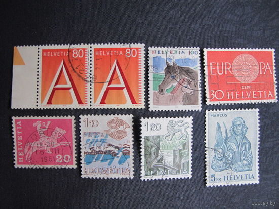 Лот марок Швейцарии - 2
