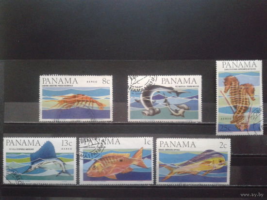 Панама 1965 Морская фауна Полная серия