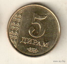 Таджикистан 5 дирам 2011