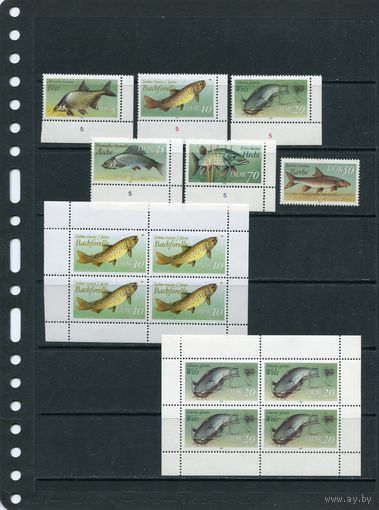 ГДР. Промысловые рыбы. Вып.1987