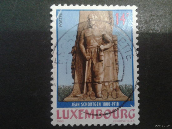 Люксембург 1993 статуя