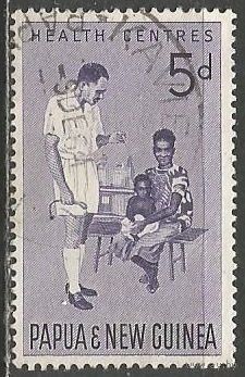 Папуа Новая Гвинея. Служба здравоохранения. 1964г. Mi#58.