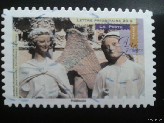 Франция 2013 скульптуры Девы Марии и ангела