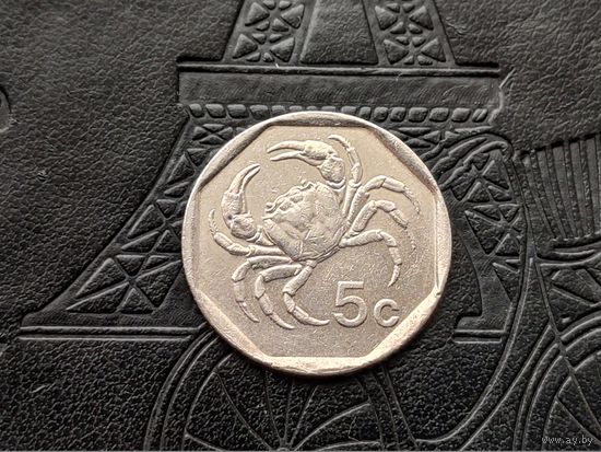Мальта. 5 центов 2001.