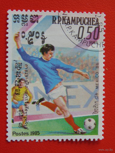 Кампучия 1985 г. Спорт.