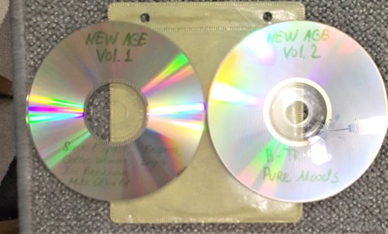 CD MP3 New Age - лучшие альбомы и сборники Vol. 1 & 2 - 2 CD