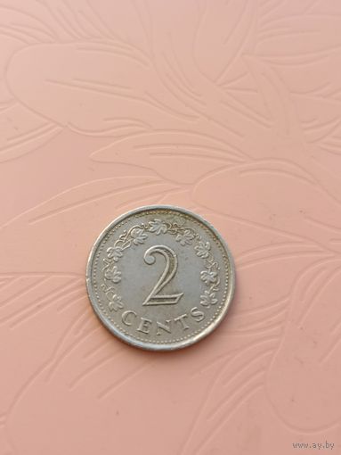 Мальта 2 цента 1976г(2)