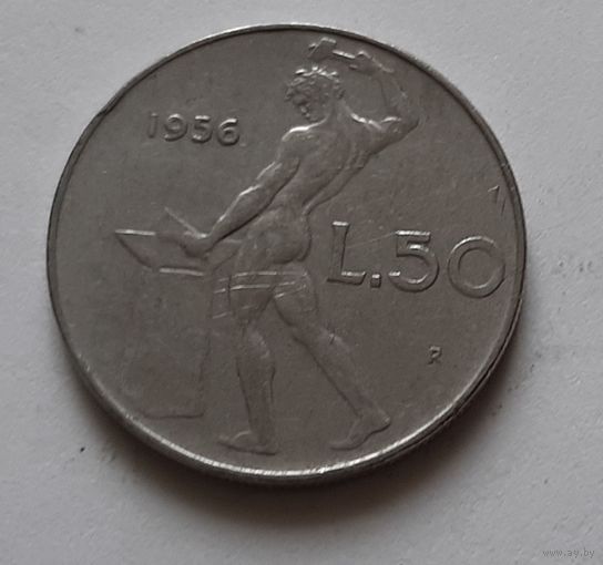 50 лир 1956 г. Италия