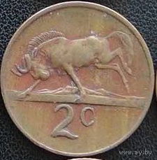 ЮАР (Южная Африка), 2 цента 1978