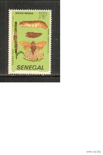 Сенегал-1982 (Мих.767) ,  ** ,  Фауна, Насекомые