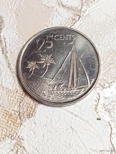 Багамы 25 цент 2007 года .