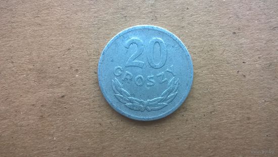 Польша 20 грошей, 1972г. (D-27)