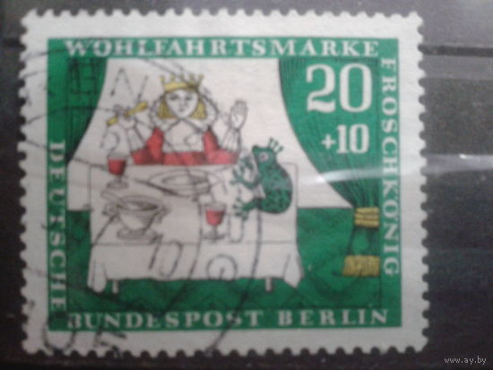 Берлин 1966 сказка бр. Гримм Михель-0,3 евро гаш.