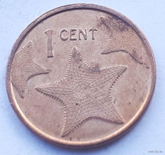 Багамы 1 цент, 2015 (3-7-103)
