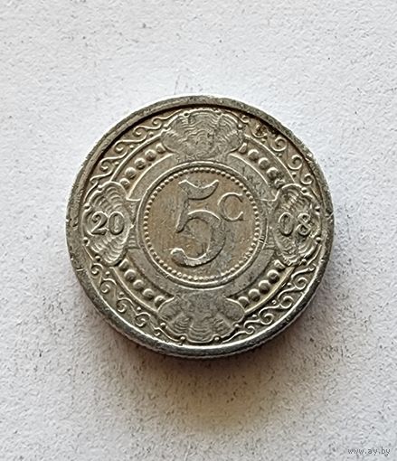 Нидерландские Антильские острова 5 центов, 2008