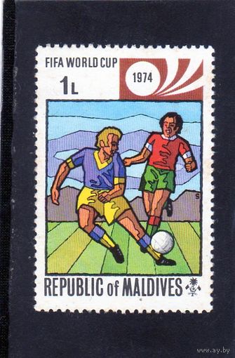 Мальдивы. Футбол.Чемпионат мира.Германия.1974.
