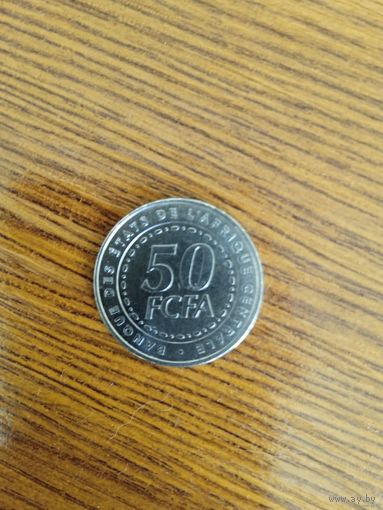 Центральная Африка 50 франков 2019