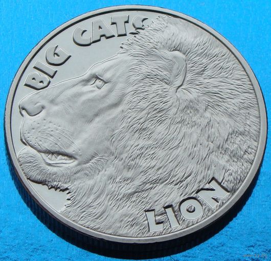 Сьерра-Леоне. 1 доллар 2020 года  UC#134  "Большие кошки - Лев"