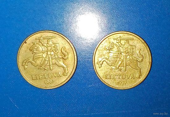 20 центов- Литва-1997-2ед.