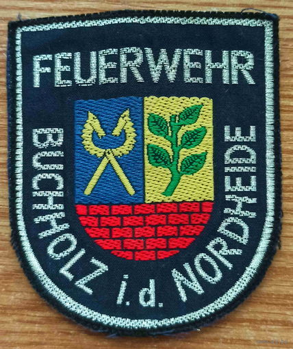 Шеврон Пожарная охрана г. Буххольц-ин-дер-Нордхайде, Германия