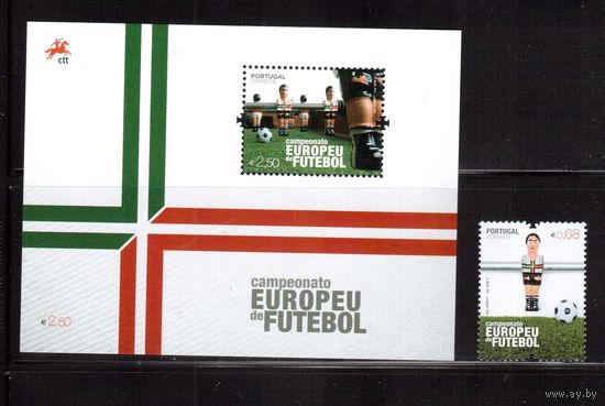 Португалия-2012(Мих.3734,Бл.332)  ** , Спорт, ЧЕ-2012 по футболу