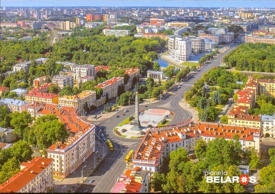 Беларусь 2016 Минск Площадь Победы