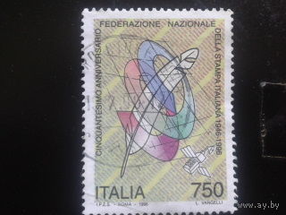 Италия 1996 спираль, спутник