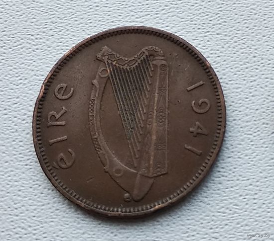 Ирландия 1/2 пенни, 1941  4-12-22