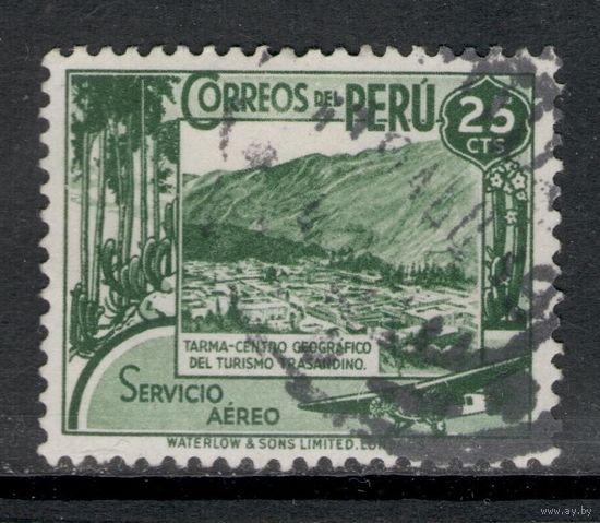 Перу 1938  Архитектура Вид на Тарму / Городские пейзажи | Самолеты