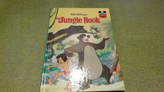 Детские книги на английском языке - Книга джунглей - Walt Disney's - The Jungle Book - Wonderful world of reading
