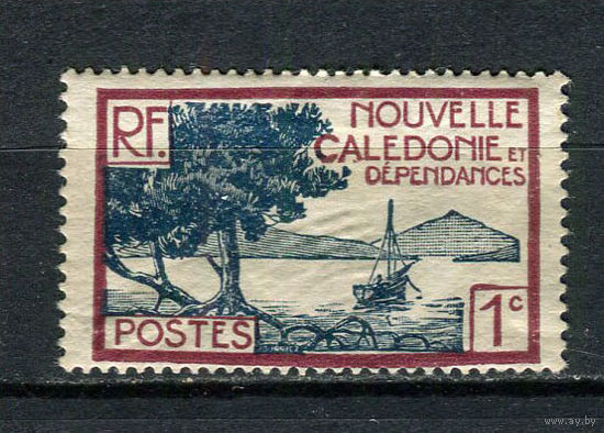 Французские колонии - Новая Каледония - 1928/1938 - Природа 1С - [Mi.136] - 1 марка. MH.  (Лот 54EA)-T2P22