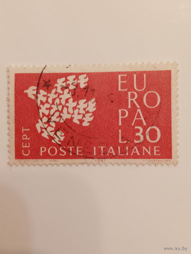 Италия 1961. Europa CEPT