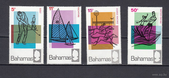 Туризм. Багамы. 1968. 4 марки (полная серия). Michel N 277-280 (12,0 е).