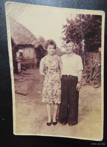 В деревне Синкевичи, Полесье, 1951 г.