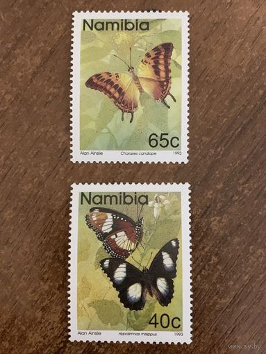 Намибия 1993. Бабочки. Полная серия