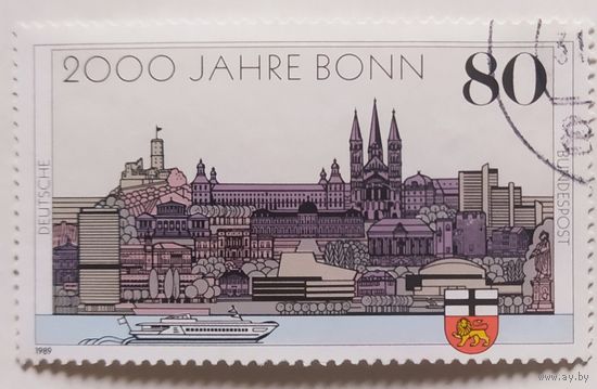Германия 1989, 2000 лет городу Бонн