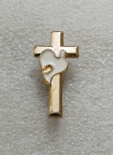 Крест. Голубь. Христианство. Церковь. Религия #0049-UP02