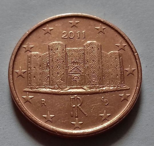 1 евроцент, Италия 2011 г.