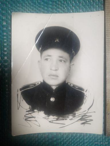Фотография курсанта Новосибирского технического военного училища, 1957год.