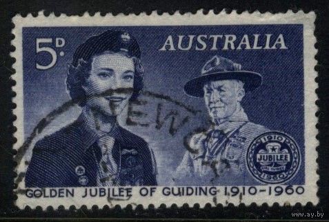 Австралия 1960 Mi# 305 Золотой юбилей организации гидов Гашеная (AU05)