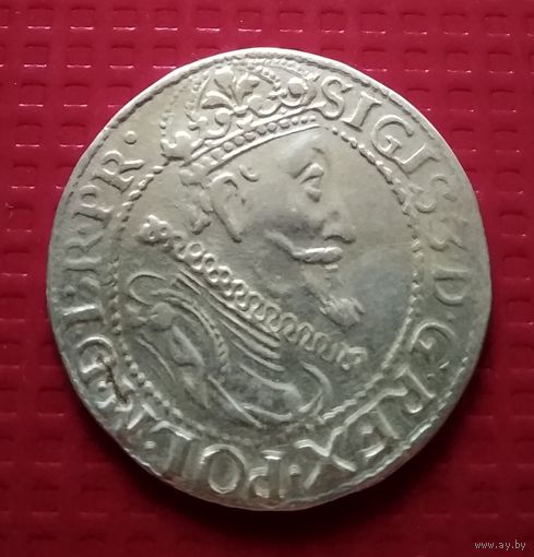 ВКЛ и Речь Посполитая Гданьский орт 1615 г- Сигизмунд III, серебро. #PGS22