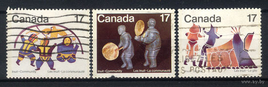 1979 Канада. Канадские эскимосы (инуиты) - жильё и сообщество