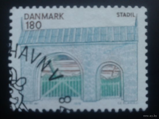 Дания 1978 вход на церковный двор