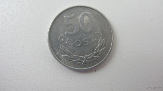 .. Польша 50 грошей 1977 г.