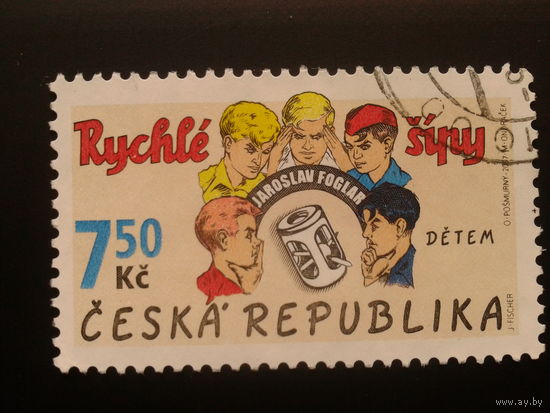 Чехия 2007 персонажи детской книги