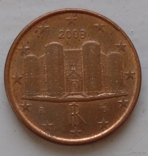 1 евроцент 2009 Италия. Возможен обмен